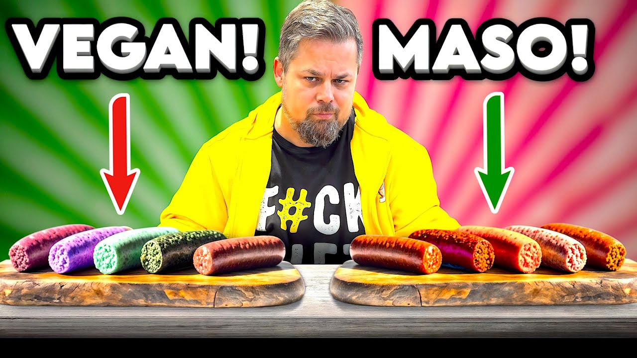 TEST VEGANSKÝCH UZENIN! Budoucnost bez masa? Je to reálné?
