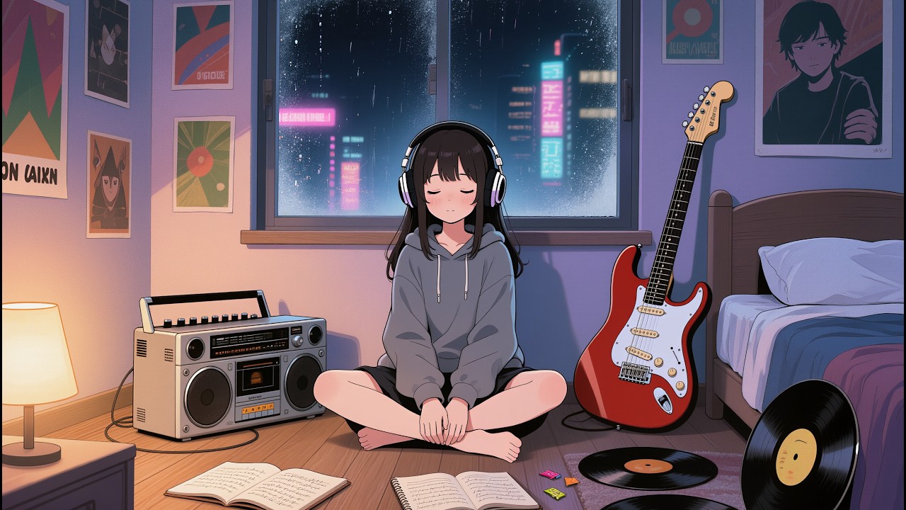 Chill Alternative Rock LoFi 🎸 | Late Night Indie Beats