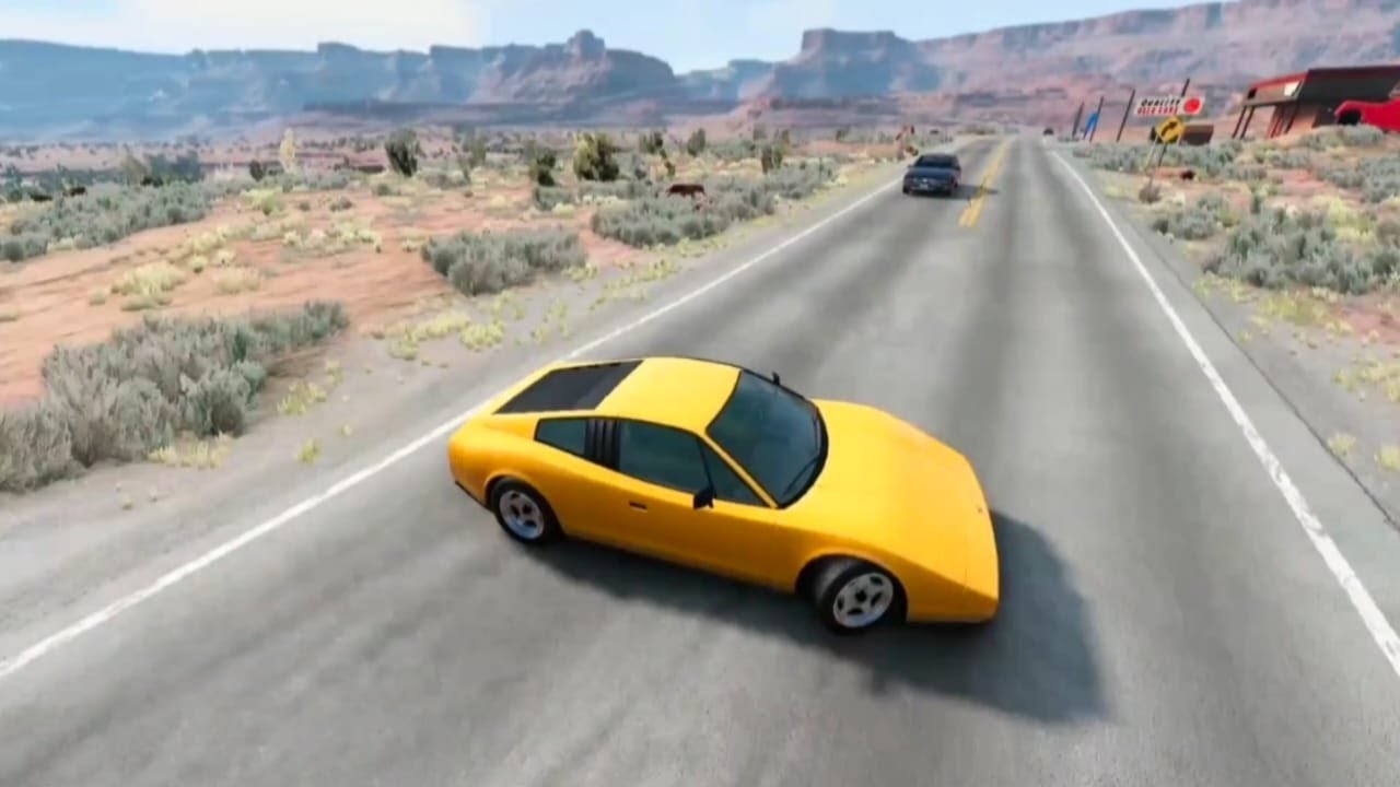 Realistic High Speed Cars Crashes in BeamNG.Drive