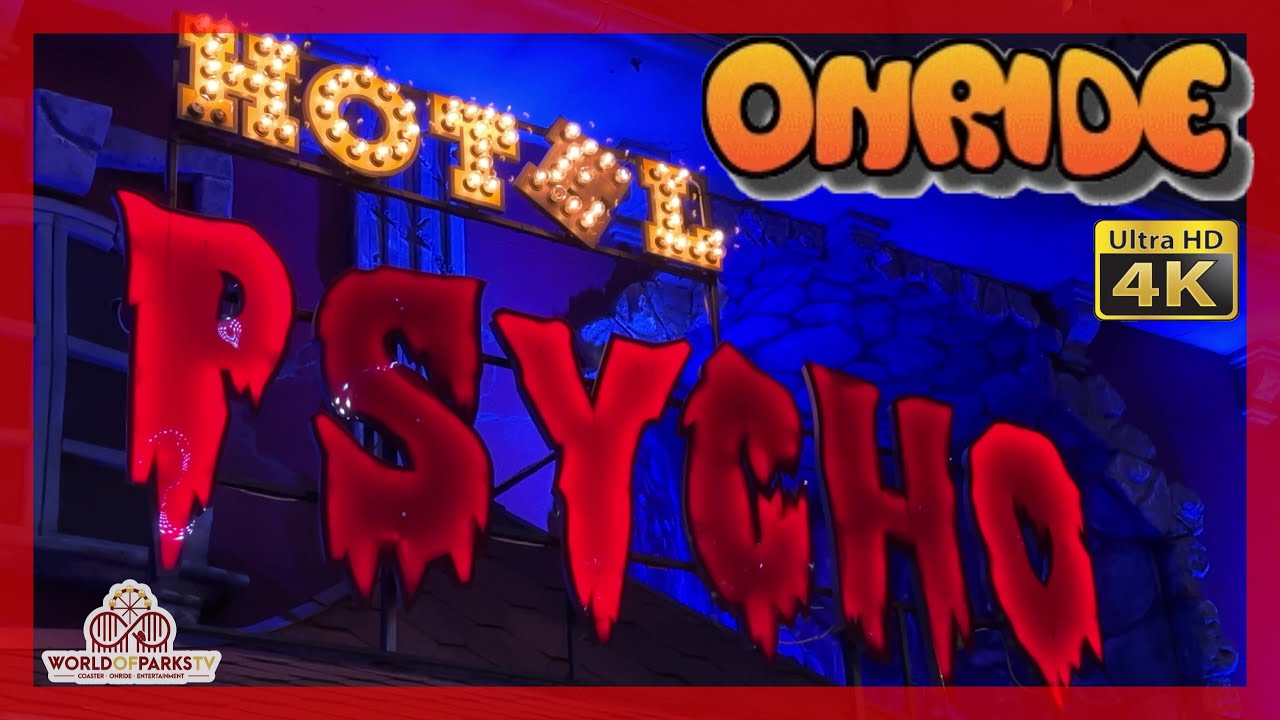 Hotel Psycho (ONRIDE POV) Wiener Prater 2023 - Beste Geisterbahn der Welt? – Ghost Train POV Prater