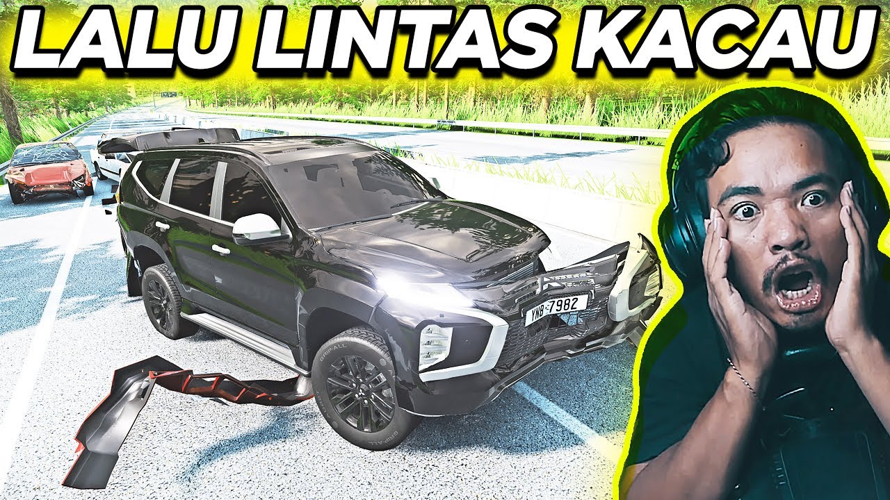 🚧Tabrakan Paling Brutal di Jalan Tol! | BeamNG Drive