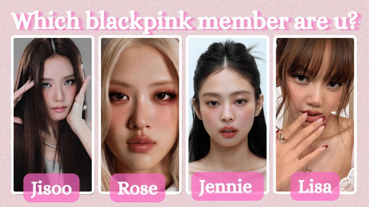 Кто твой близнец из Blackpink? 🖤🩷 | Забавный тест на личность | Blackpink | @Aesthetic_Bibi