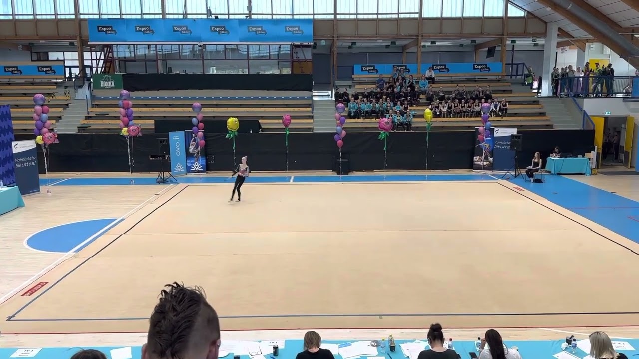 Isabel Järvinen, OVO Cup 14.5.2023, Rytmisen voimistelun keilaohjelma, esitys