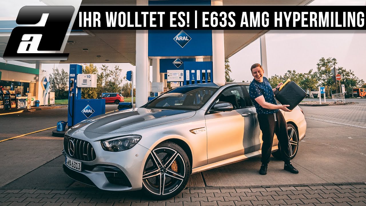 1000km mit EINEM Tank im AMG?! | 2021 Mercedes E63s AMG (4.0 V8, 612PS) | HYPERMILING