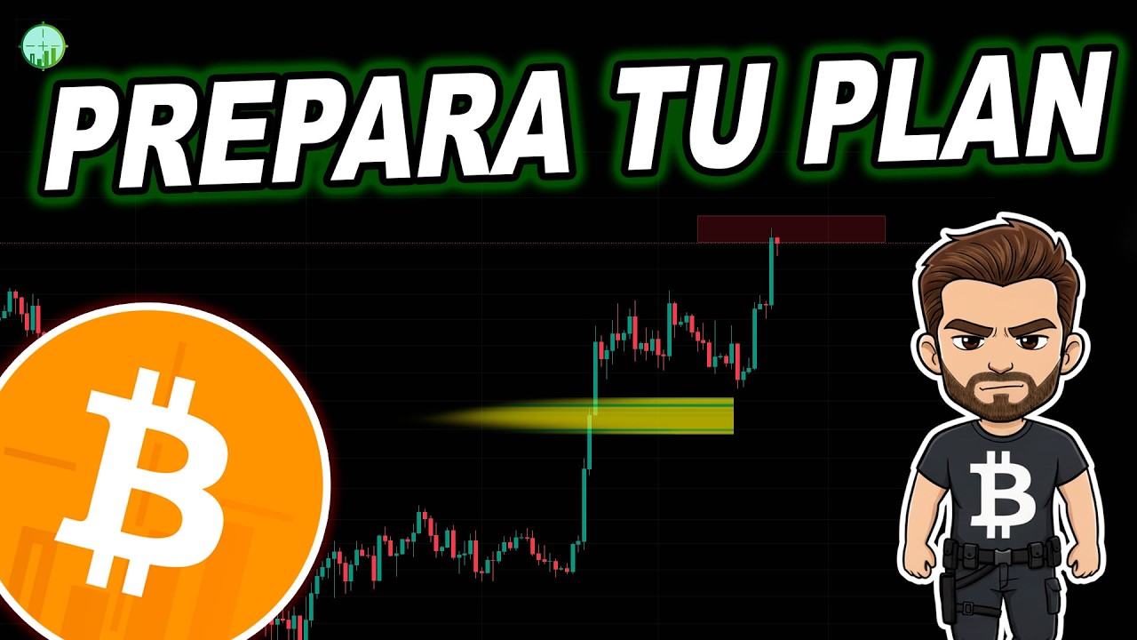 📉&iexcl;PREPARADOS! Bitcoin te dar&aacute; la &uacute;ltima oportunidad antes de despegar, pero tienes que estar atento