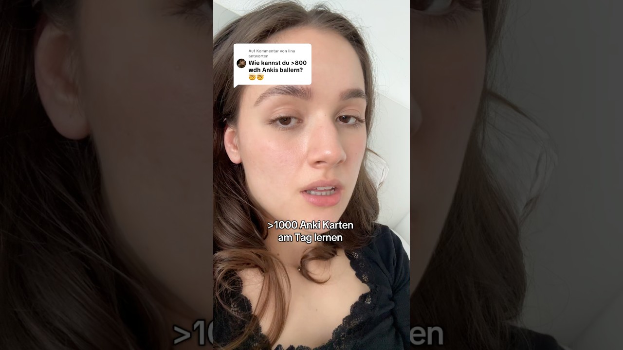 wie schaffe ich 1000 Karteikarten pro Tag? #anki #medizinstudium