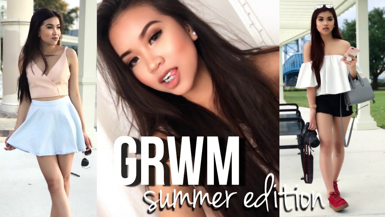 GRWM Summer 2017 Makeup + Outfits Ideas| OnlyKelly