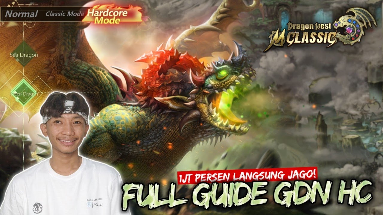 Full Guide GDN HC! 19 Menit Bikin Lu Jago!! - DRAGON NEST M CLASSIC