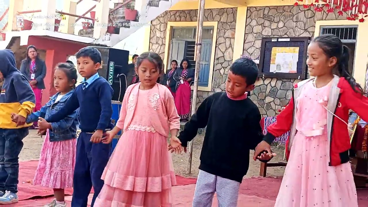 Aama le mitho Khana dinu hunxa / 43th anniversary kalika secondary school PKR 33 aapubhanjeyan 