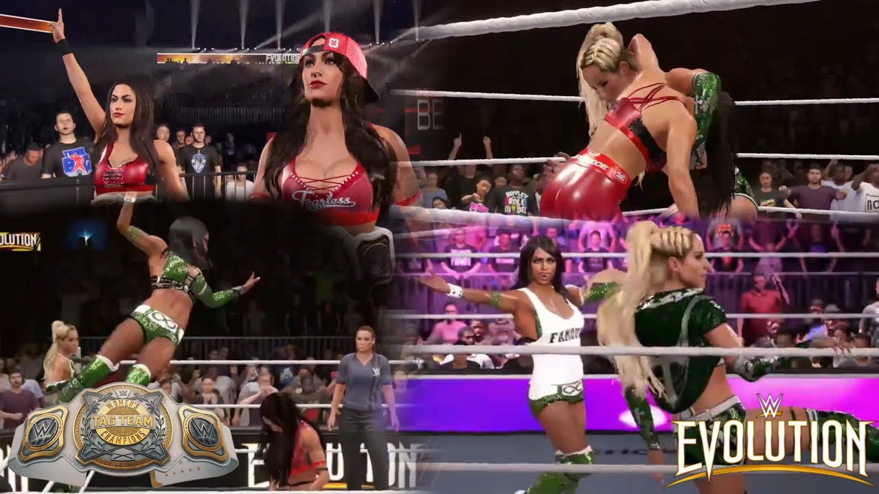 WWE 2K25 EVOLUTION - WOMEN’S TAG TEAM CHAMPIONSHIP: LAYCOOL VS. THE BELLA TWINS