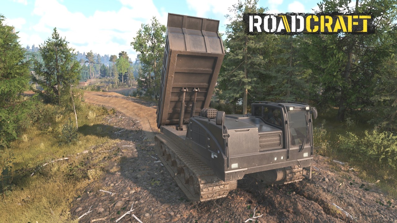 RoadCraft /Локация загрязнение Германия / Стройка Автодороги участок 56 км + асфальтирования (Хард)