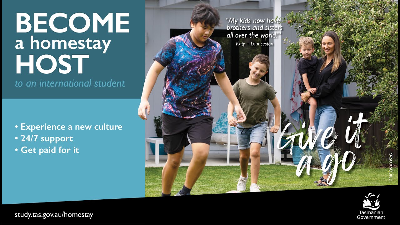 Become a homestay host for an international student.