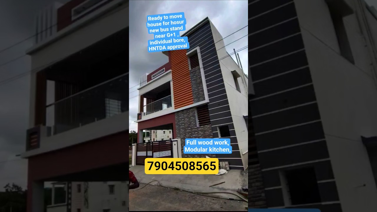 HOSUR NEW BUS STAND NEAR READY To MOVE HOUSE FOR SALE