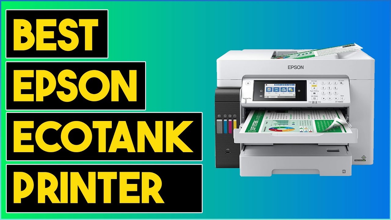 Best Epson EcoTank Printers 2025 (Reviews)