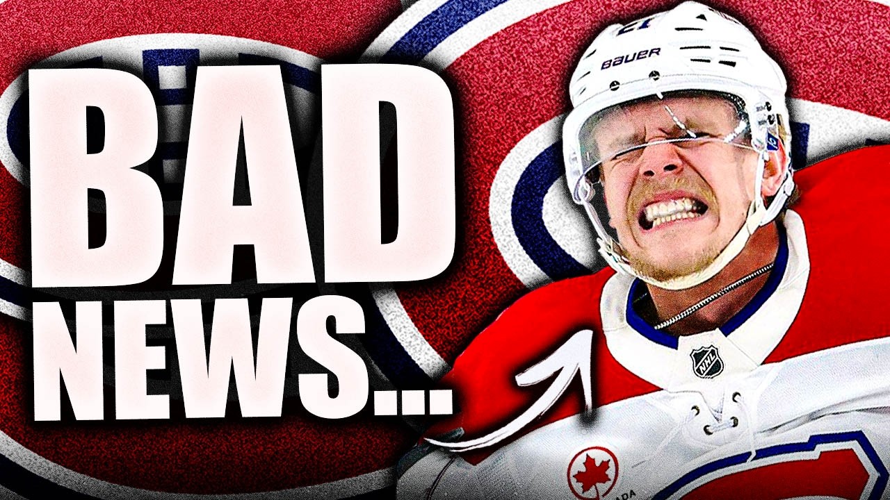 WORRYING NEWS FOR MONTREAL CANADIENS FANS&hellip; IT'S NOT LOOKING GOOD FOR KAIDEN GUHLE RIGHT NOW