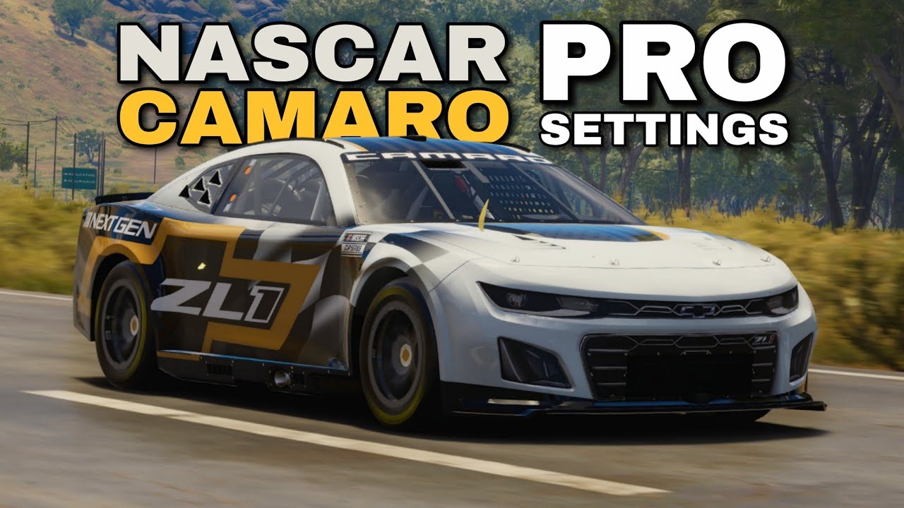 The Crew Motorfest - Nascar Next Gen Chevrolet Camaro ZL1 Pro Settings & Gameplay