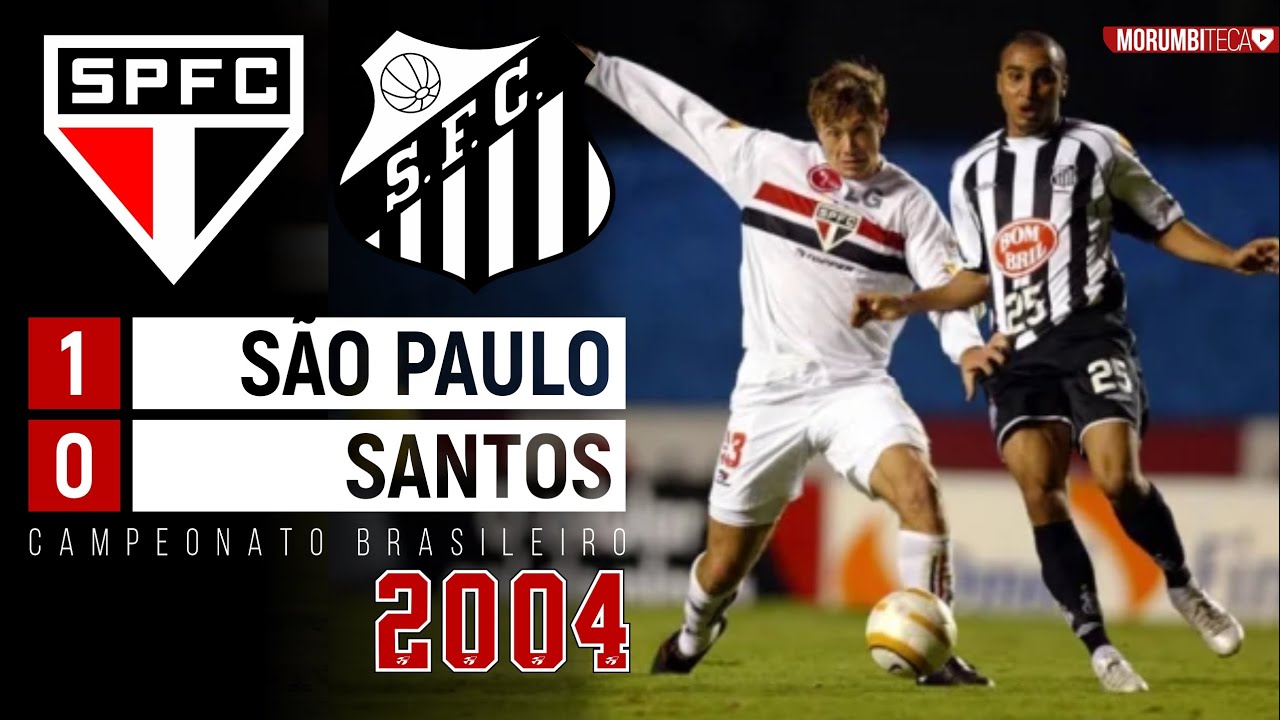 São Paulo 1x0 Santos - 2004 - GRAFITE DECIDE CONTRA ROBINHO, RICARDINHO E DEIVID!!🔥