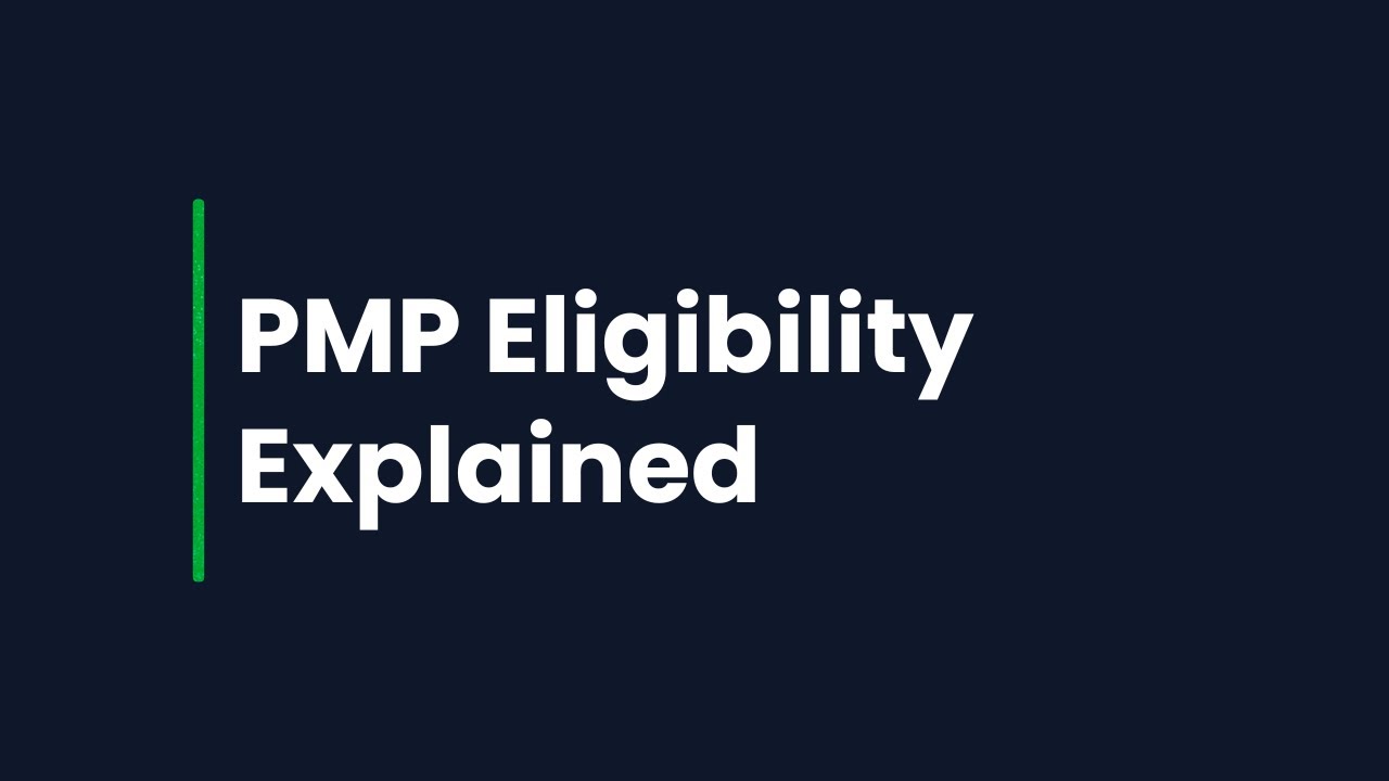 PMP Eligibility Explained | Education, Experience & 35 Contact Hours #sterlingnext #pmpcertification