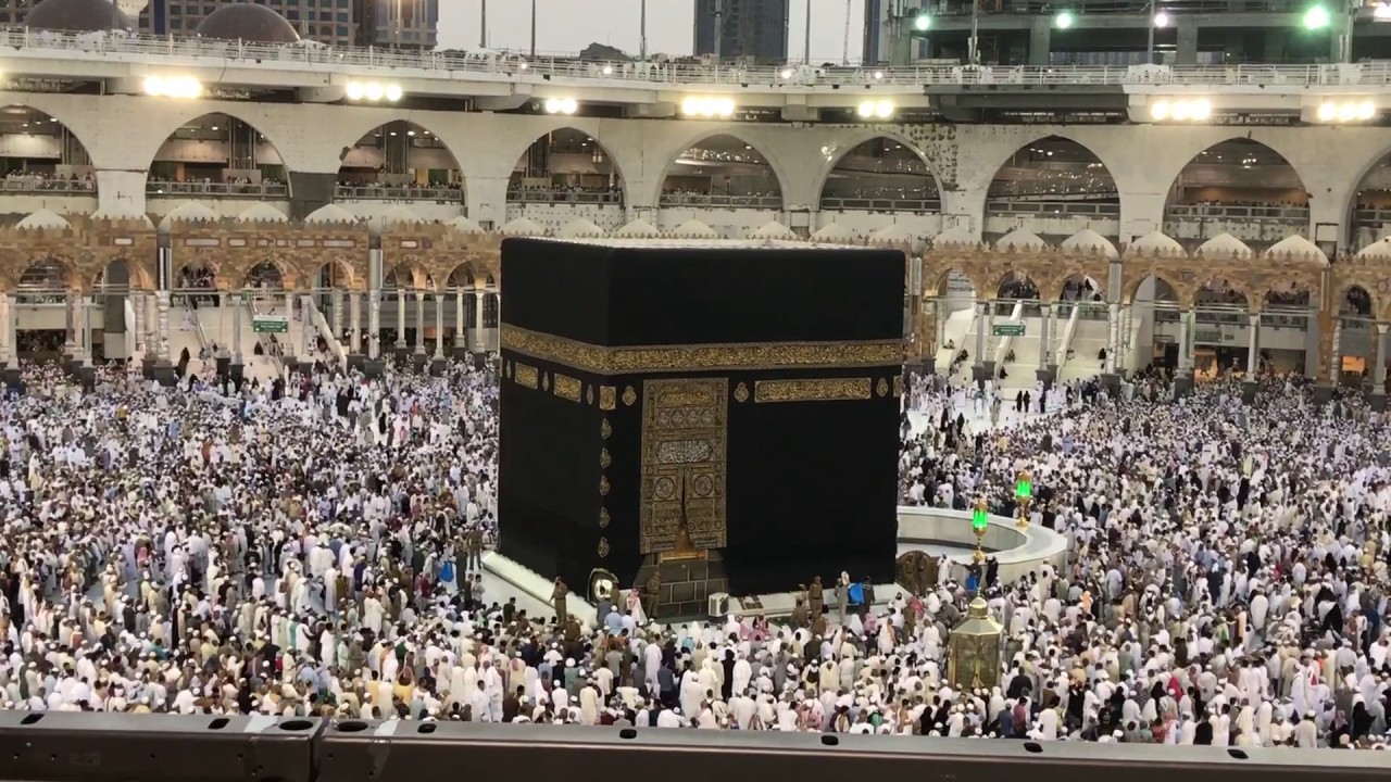 أذان المغرب من المسجد الحرام 5 شوال 1438هـ الشيخ هاشم السقاف