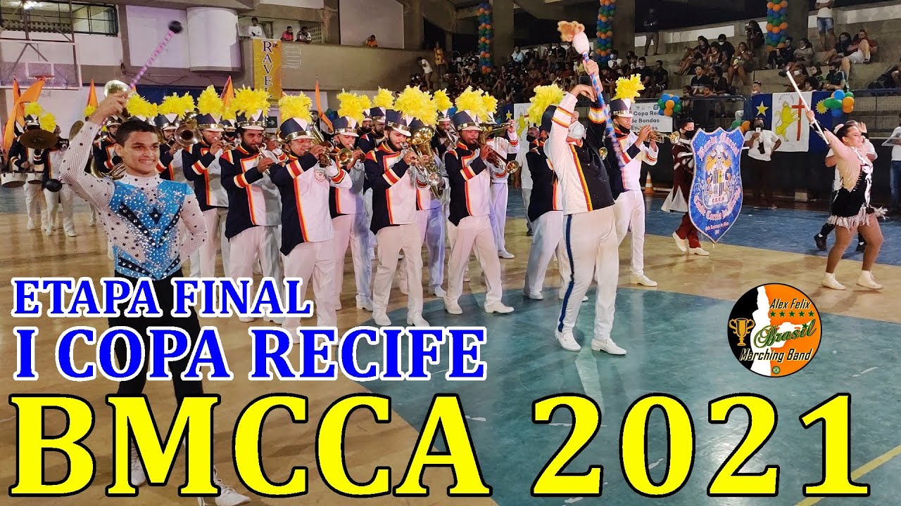 BMCCA 2021 - BANDA MARCIAL CONDE CORR&Ecirc;A DE ARA&Uacute;JO 2021 NA ETAPA FINAL DA I COPA RECIFE DE BANDAS