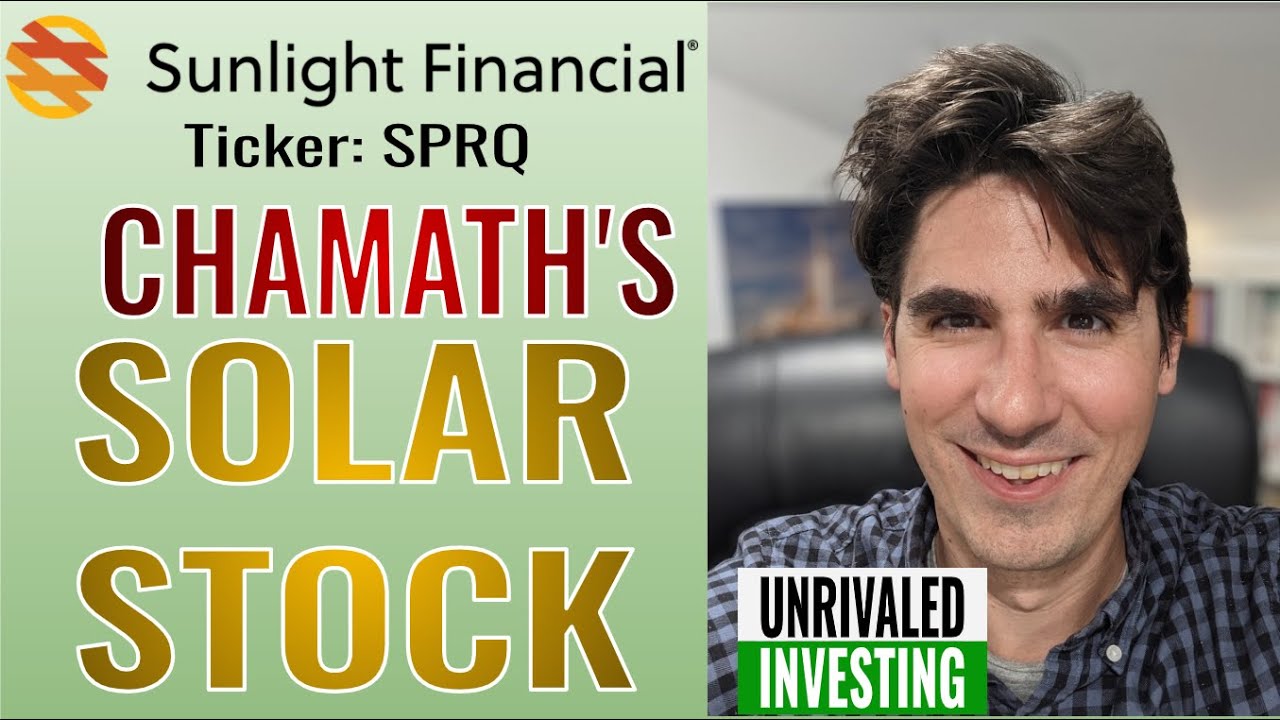 SPRQ Stock - Sunlight Financial Stock - SPRQ Spac - Chamath's Solar Play