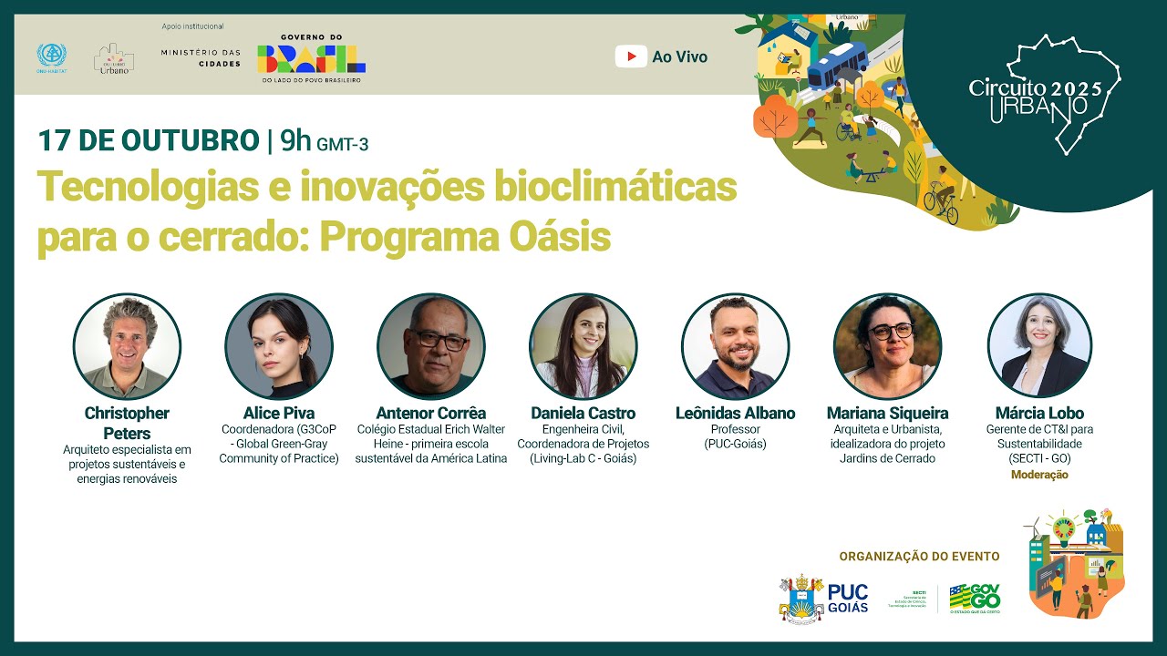 Tecnologias e Inova&ccedil;&otilde;es Bioclim&aacute;ticas para o Cerrado: Programa O&aacute;sis