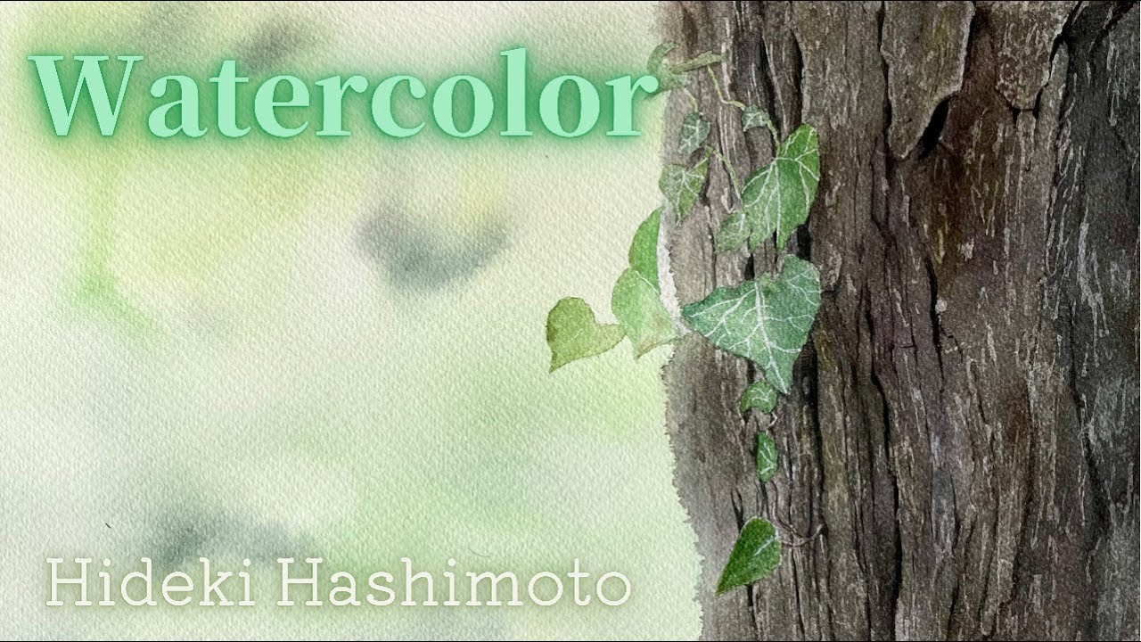 Watercolor production video.😊
