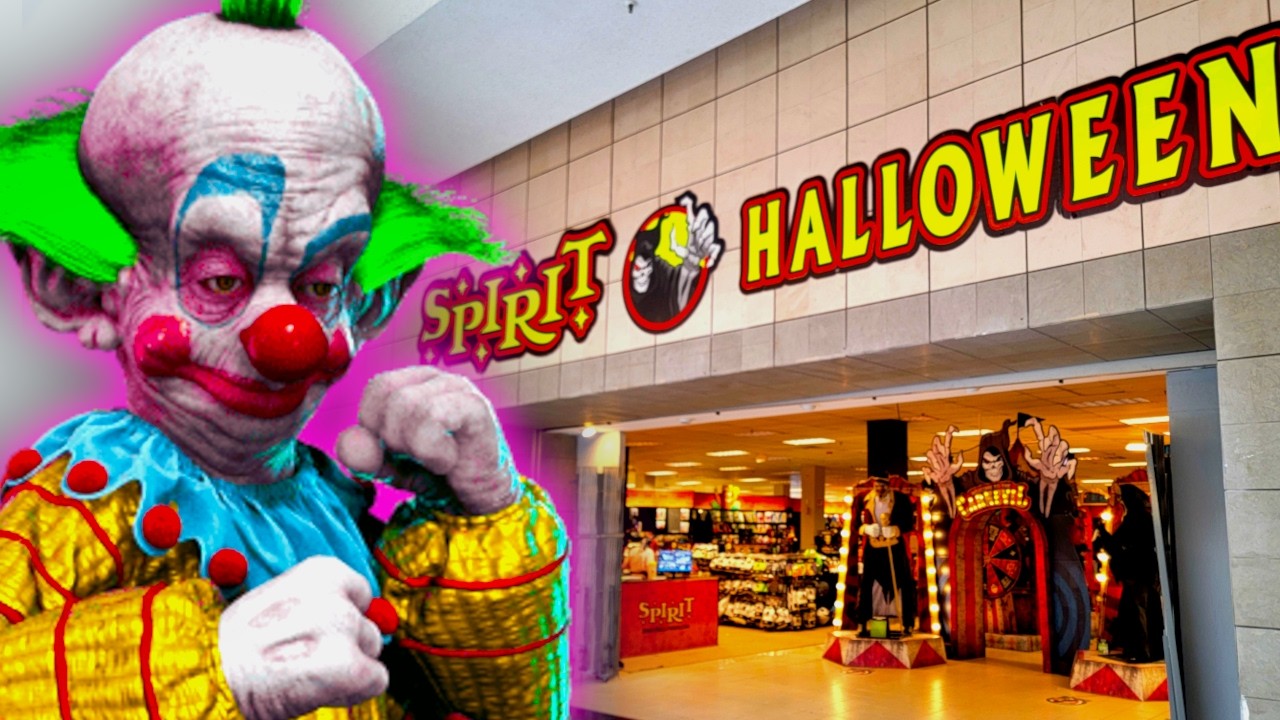 SPIRIT HALLOWEEN in Holyoke Mall 2024! | Halloween 2024