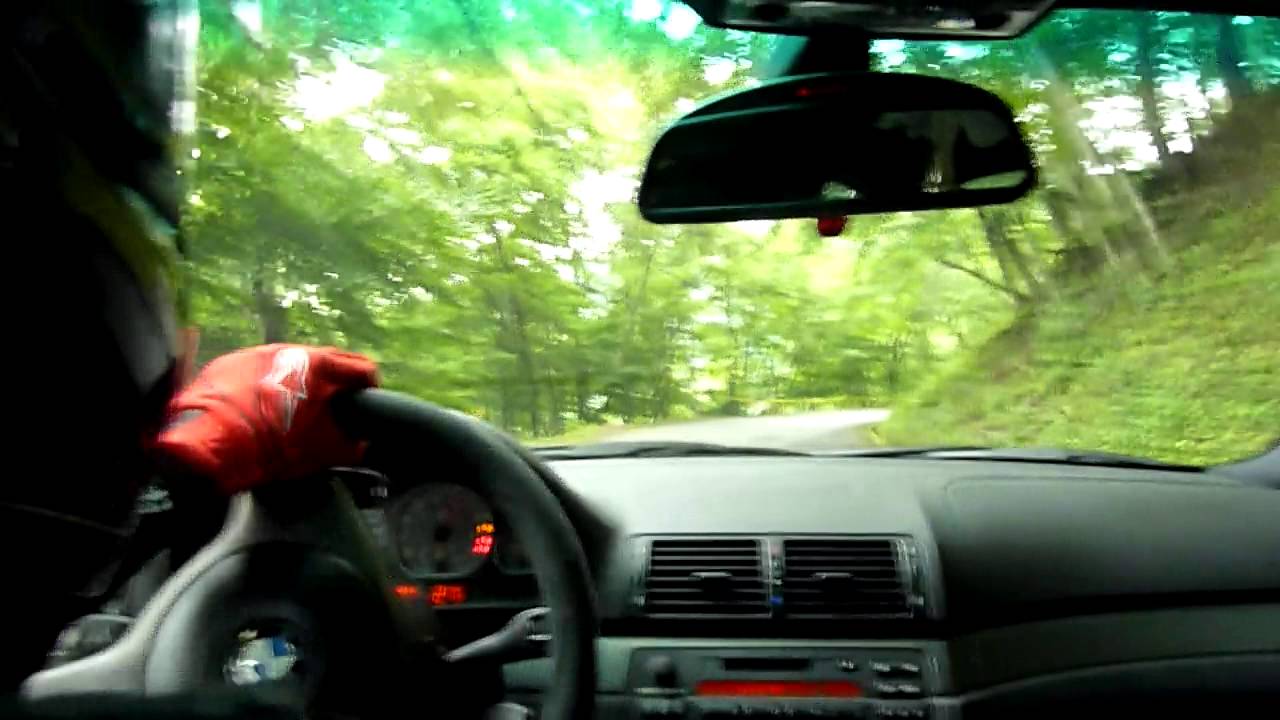 M3 CSL crash on hillclimb