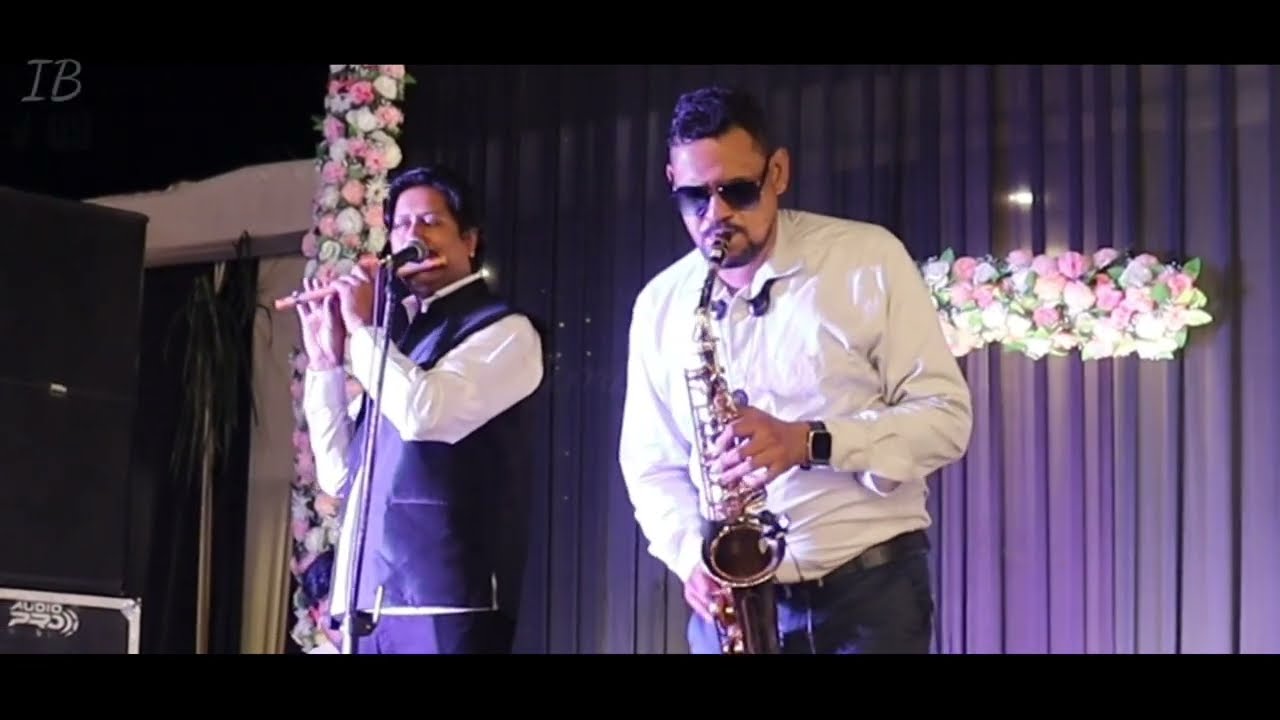 Flute saxophone live show #mohanflute