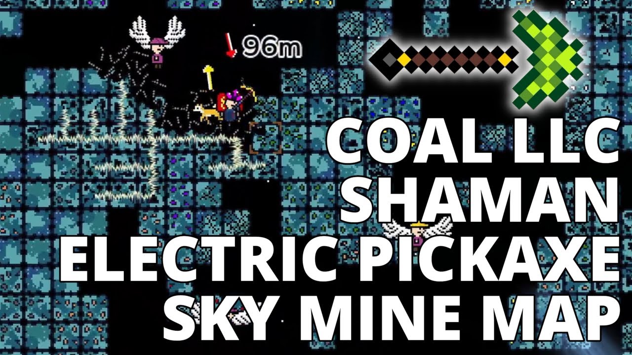 Coal LLC - Shaman | Electric Pickaxe | Sky Mine Map