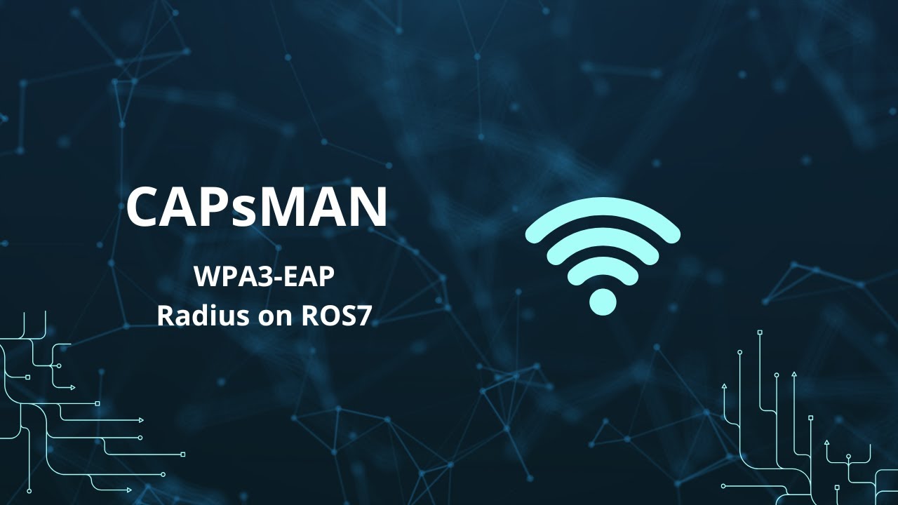 WPA3-EAP у RouterOS 7 — безпечний WiFi з RADIUS і сертифікатами