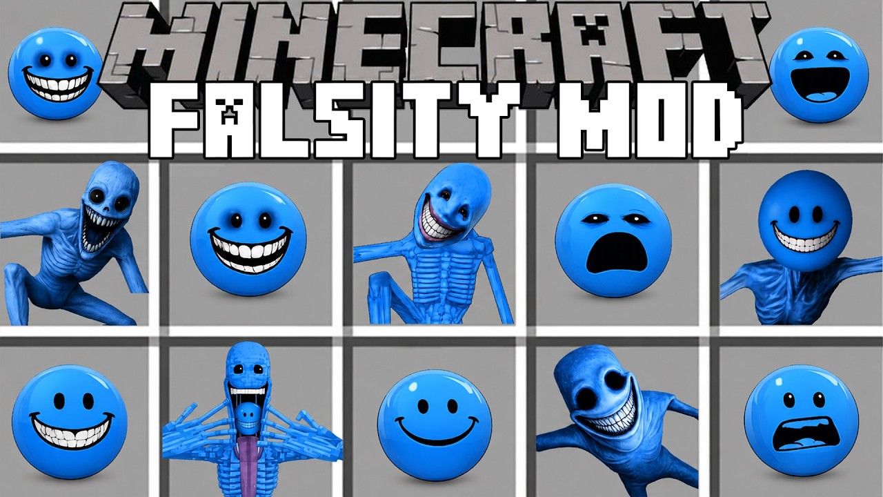 Minecraft FALSITY MOD / VERITY SEQUEL HORROR MOD! (Minecraft Mods)