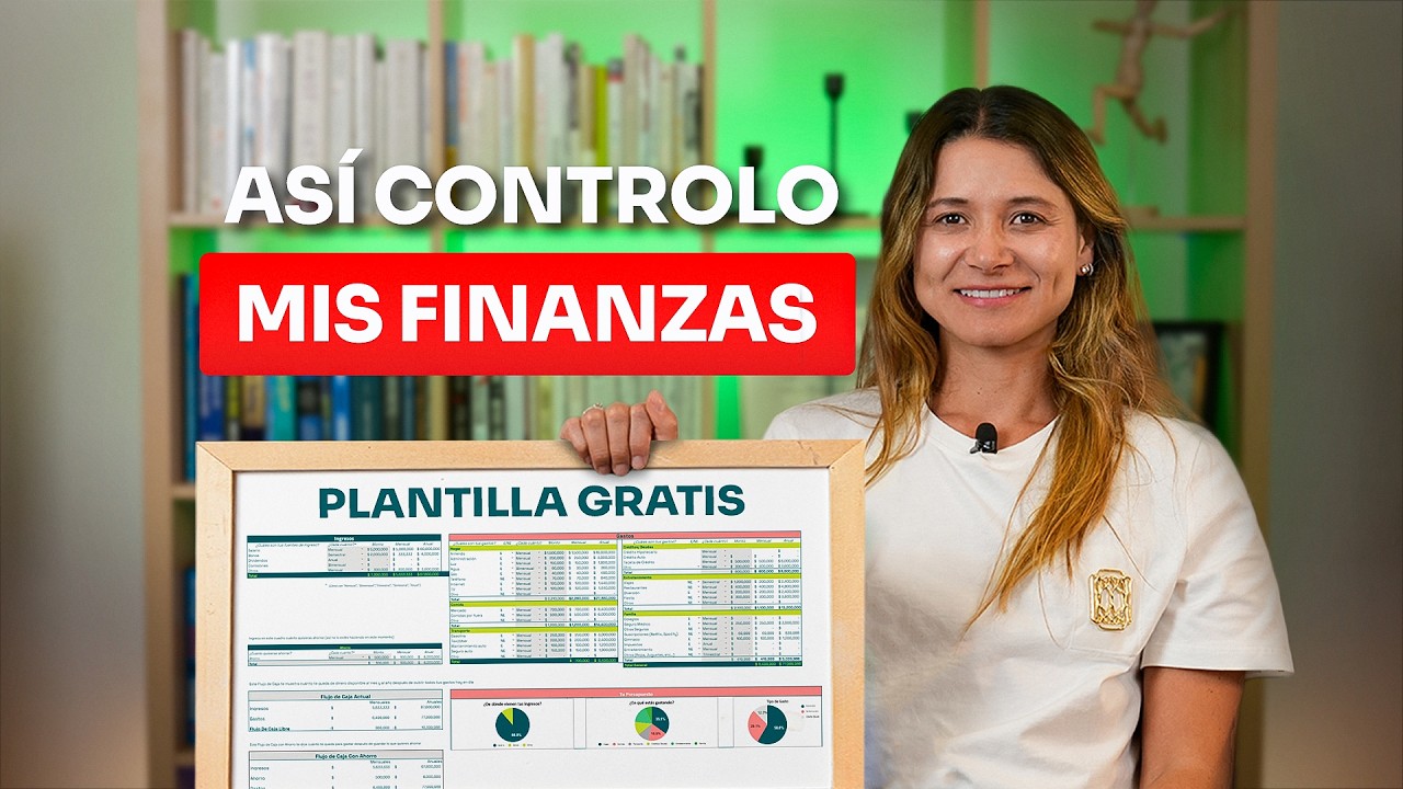 Cómo controlo mis finanzas personales FÁCIL | Plantilla de Presupuesto (GRATIS)