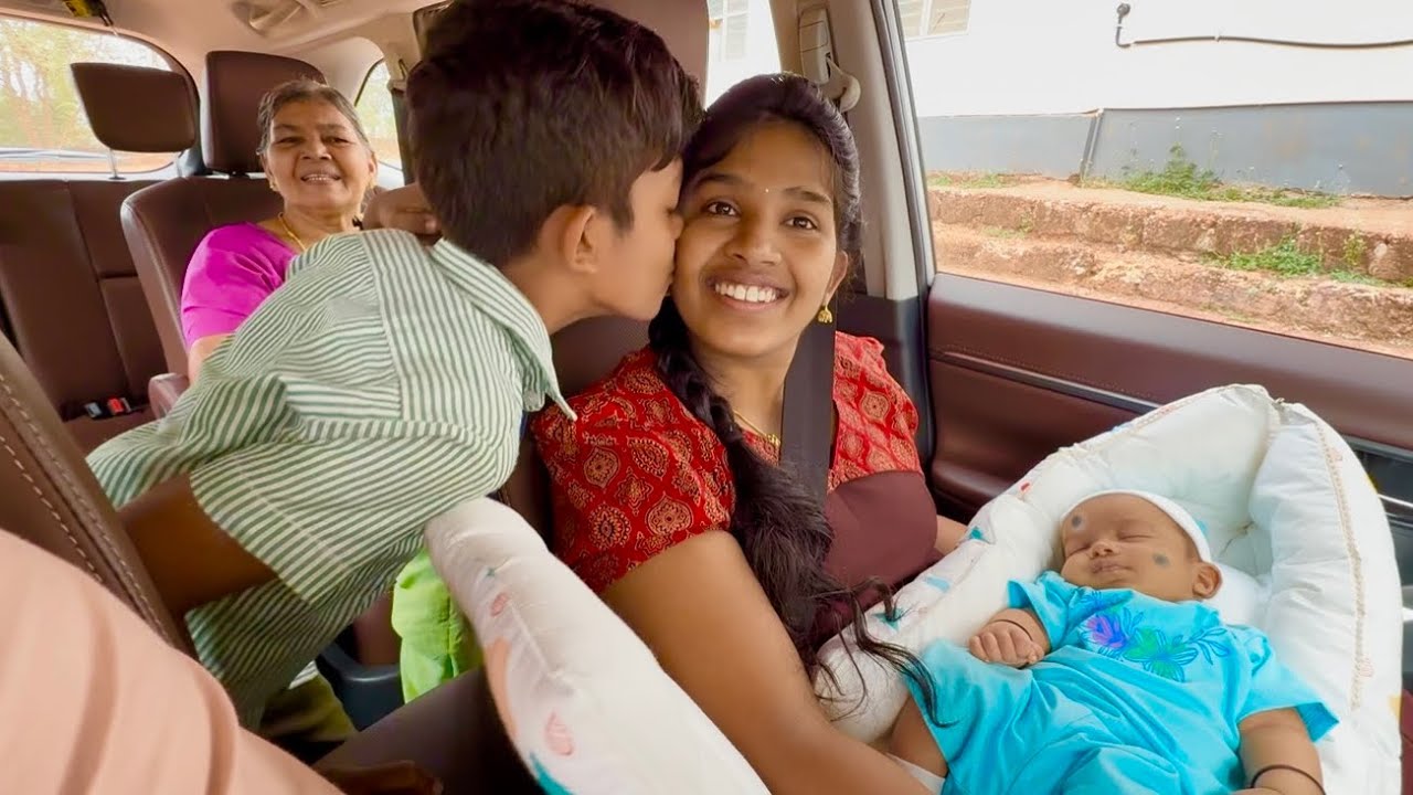 കാത്തിരുന്ന ദിവസം ഈ കണ്ണ് നിറഞ്ഞത് കാണാൻ വയ്യാ 😓‼️After Delivery 45 days
