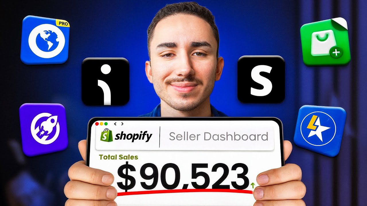 Лучшие приложения Shopify для дропшиппинга с использованием ИИ в 2026 году