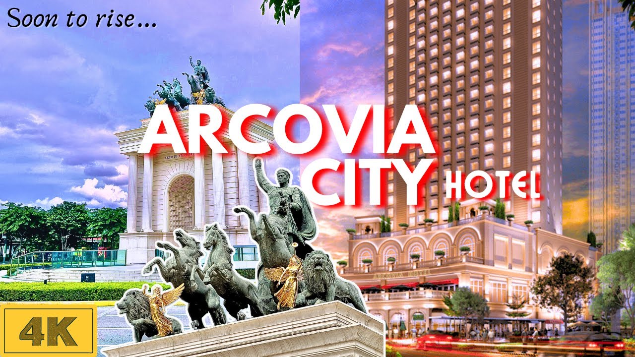 Megaworld’s Tallest Hotel Soon to Rise in ARCOVIA City with 339 Rooms | Walking Tour in 4K