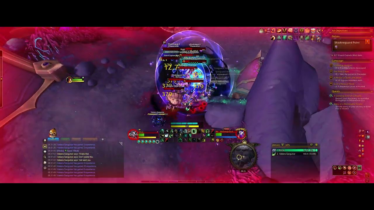 Monk leveling: Shadowguard Point Calamitous