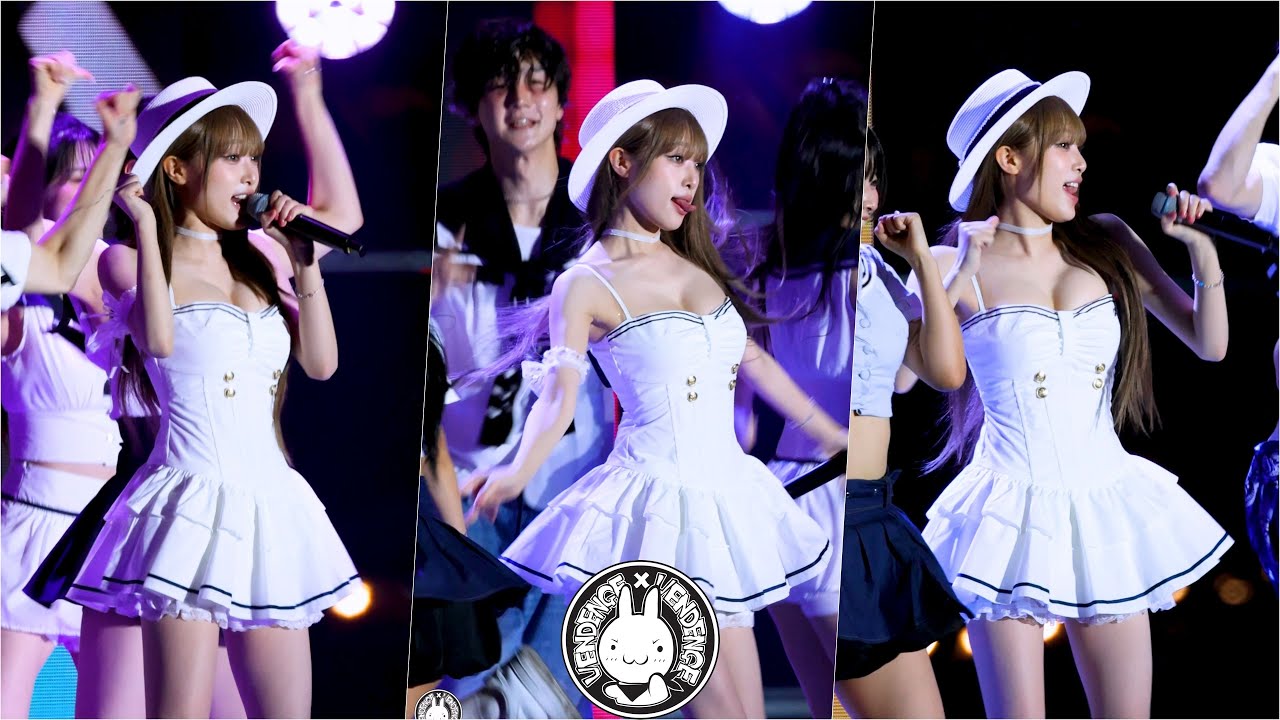 [4K] 250807 최예나 직캠 '네모네모' YENA Fancam @엠카운트다운 in 보령  By 벤뎅이