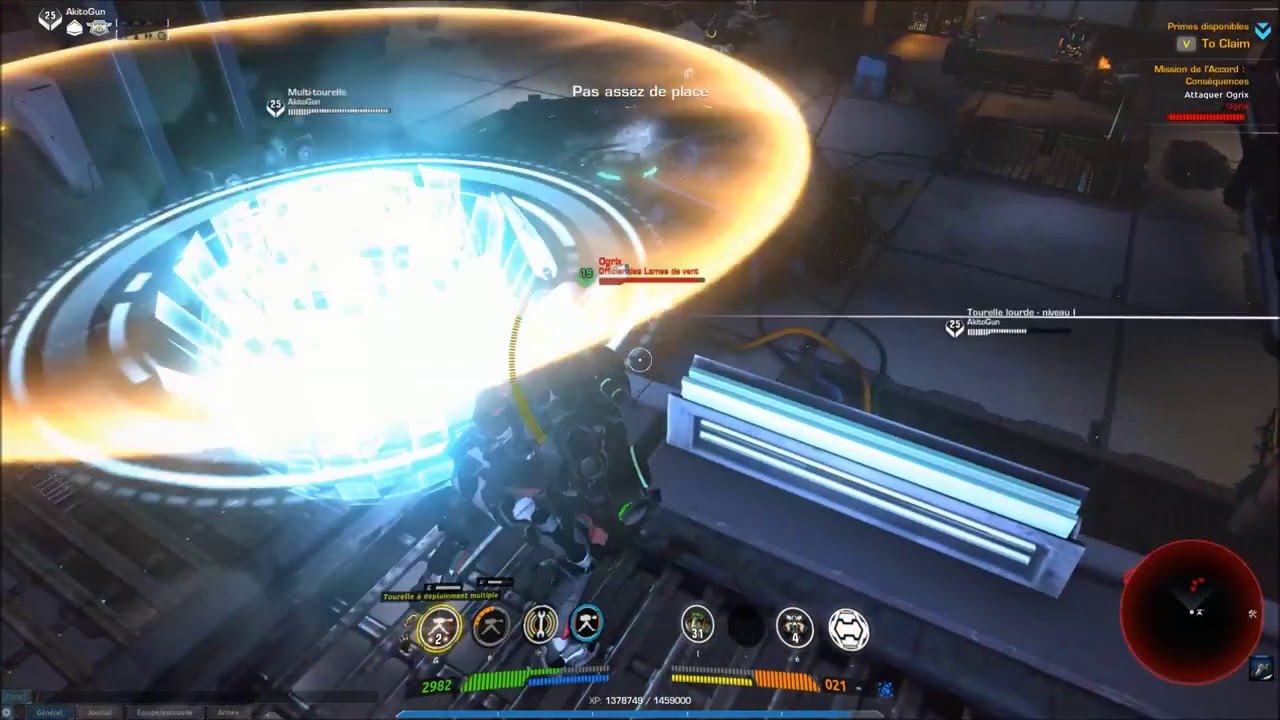 Firefall, Cons&eacute;quence, Mission de L'Accord, Thump Dump