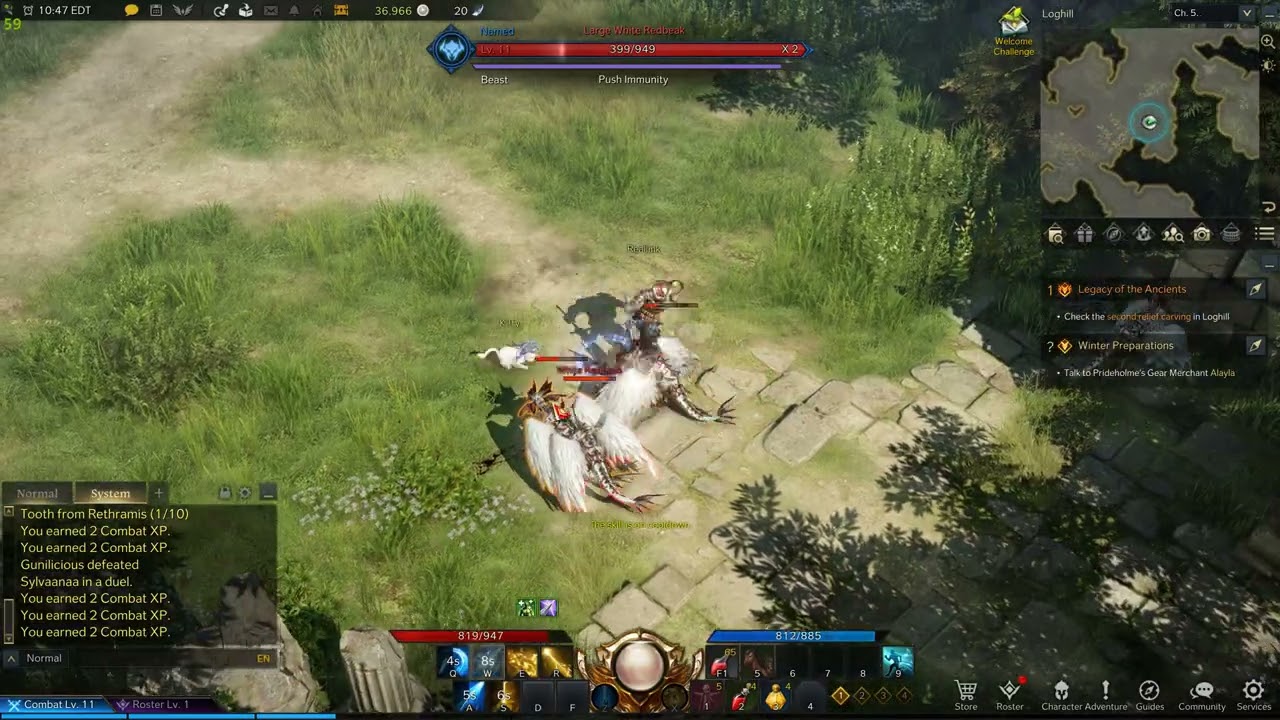 Lost Ark 08 - Loghill Combat