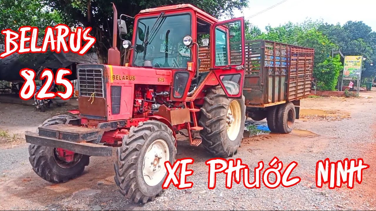 Sửa chữa lại xe Belarus 825 để dô mùa kéo #cơkhívlog