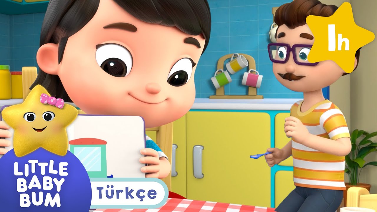Uçakları, Trenleri ve Otomobilleri Besleme | Little Baby Bum Türkçe - Türkçe Bebek Şarkıları