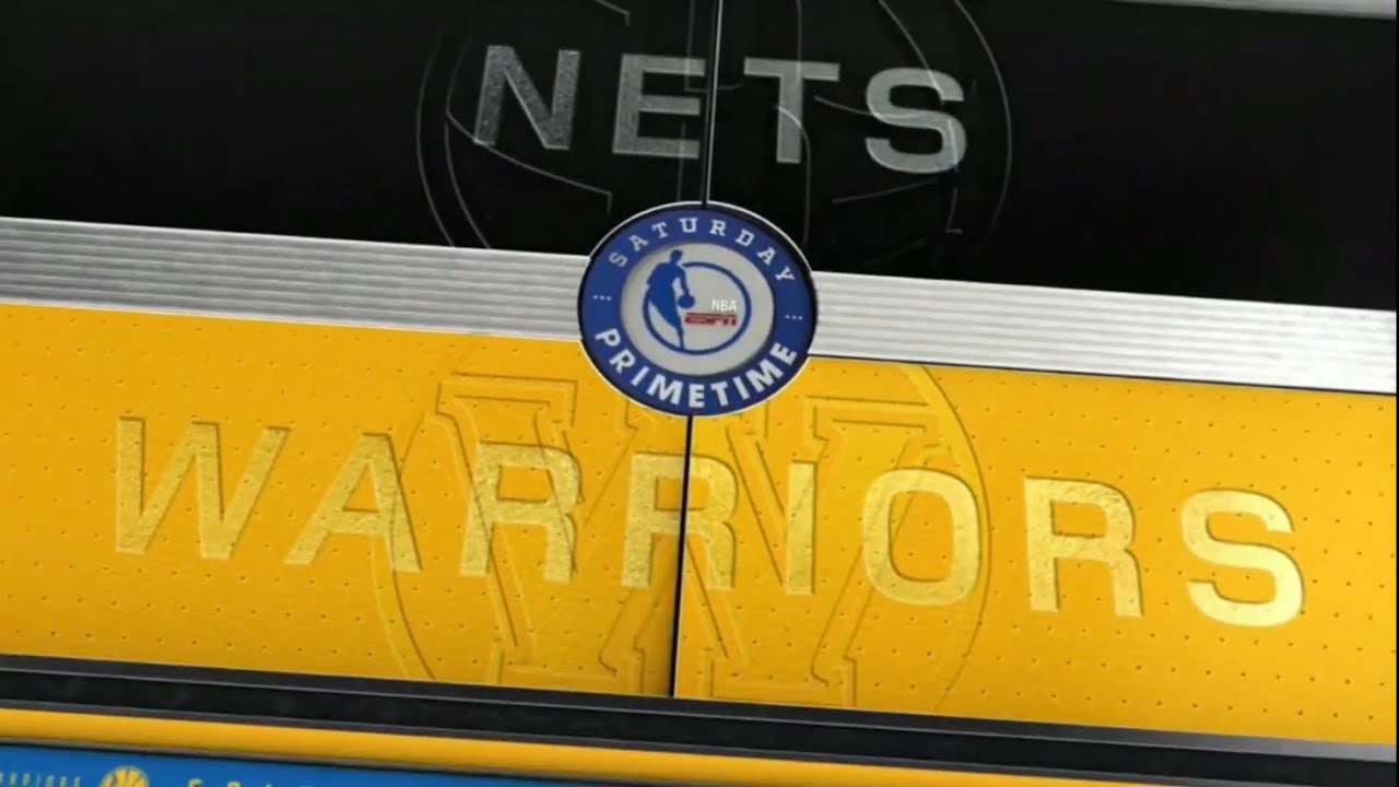 NBA Saturday Primetime 2021 on ABC Intro/Theme | Nets vs Warriors