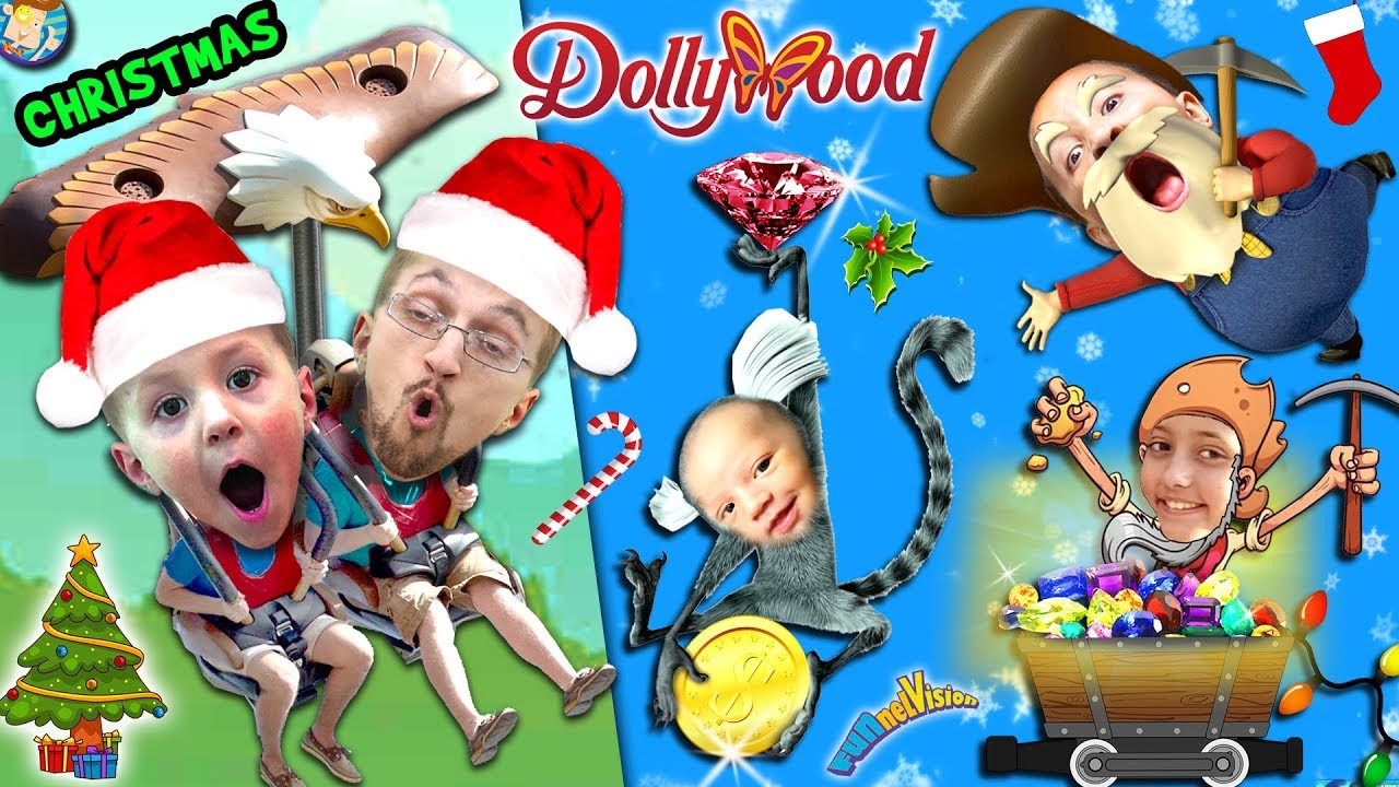 Christmas in Dollywood + Mining for Gems! FUNnel V Holiday Trip to Pigeon Forge, TN