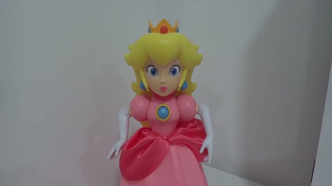 Yours Truly, Princess Peach figure (Jakks Pacific) Full Demo and Songs