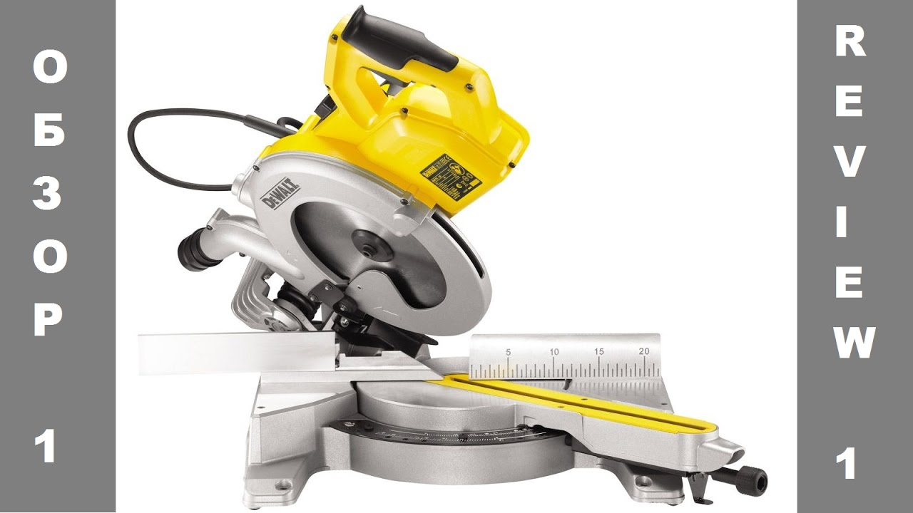 Торцовочная пила Dewalt DWS 778 - обзор (review) часть (part) 1 на канале ZHWood