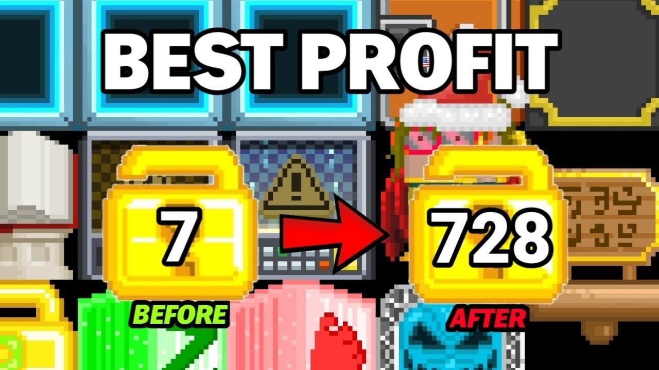 BEST PROFIT in Growtopia! How to GET RICH FAST in 2026! (EASY DLS)