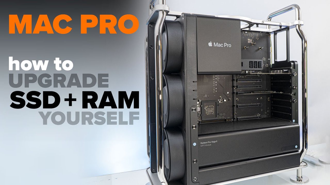 How to upgrade SSD & RAM in the 2019 Mac Pro: NVMe