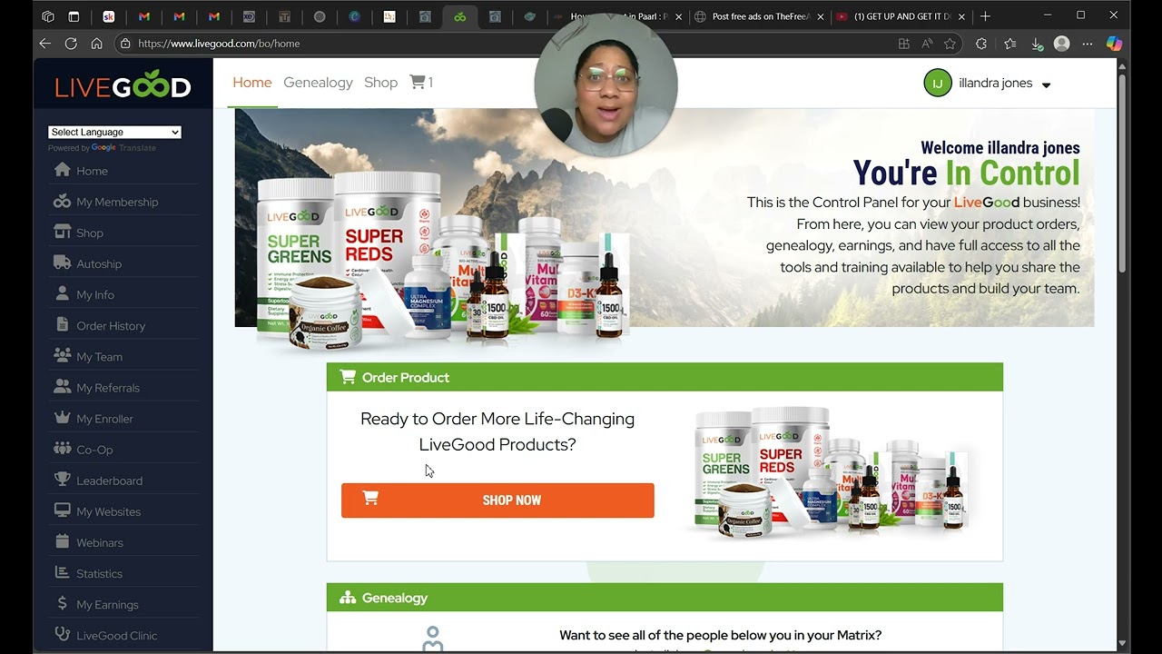 How to Sign Up a Loved One as a Member in LiveGood